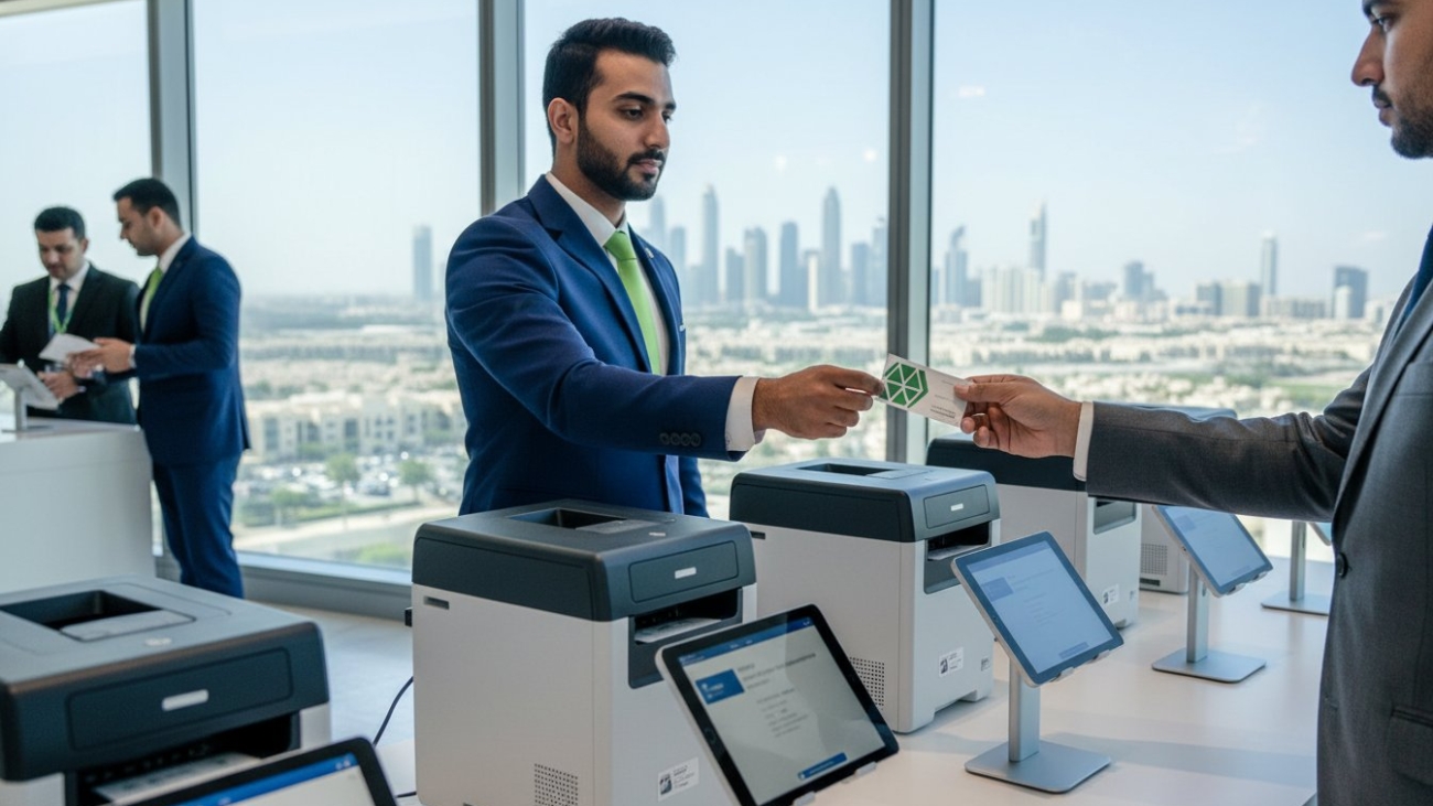 Professional Badge Printer Rental for UAE Events